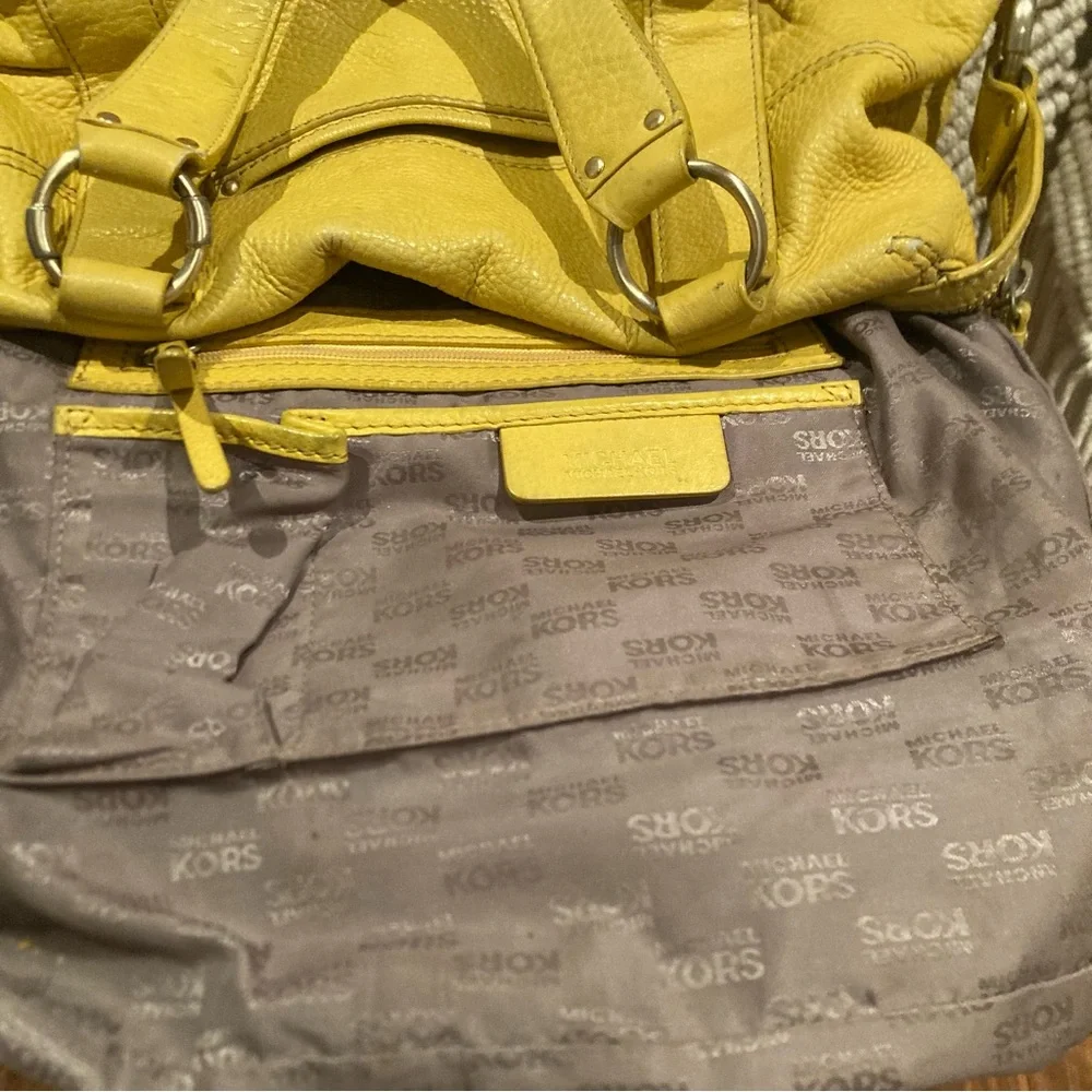 Yellow Michael Kors Handbag - Picture 10 of 14